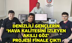 Denizlili gençlerin ‘Hava kalitesini izleyen akıllı göz' projesi finale çıktı