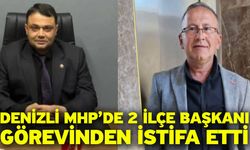 Denizli MHP’de 2 ilçe başkanı görevinden istifa etti