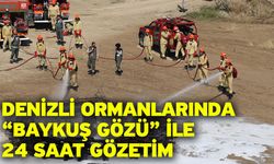 Denizli Ormanlarında “Baykuş Gözü” ile 24 Saat Gözetim