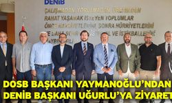 DOSB Başkanı Yaymanoğlu’ndan DENİB Başkanı Uğurlu’ya Ziyaret