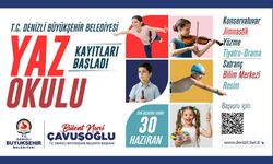 Denizli Büyükşehir Belediyesi Yaz Okulu kayıtları başladı