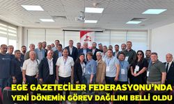 Ege Gazeteciler Federasyonu’nda Yeni Dönemin Görev Dağılımı Belli Oldu