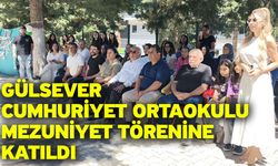 Gülsever Cumhuriyet Ortaokulu Mezuniyet Törenine Katıldı