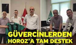 Güvercinlerden Horoz’a tam destek