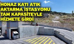 Honaz Katı Atık Aktarma İstasyonu tam kapasiteyle hizmete girdi