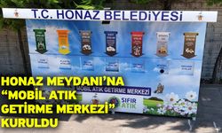Honaz Meydanı’na “Mobil Atık Getirme Merkezi” Kuruldu
