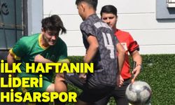 İlk haftanın lideri Hisarspor