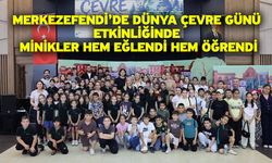 Merkezefendi’de Dünya Çevre Günü Etkinliğinde Minikler Hem Eğlendi Hem Öğrendi