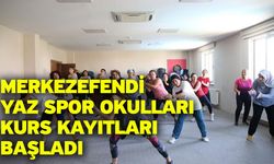Merkezefendi Yaz Spor Okulları kurs kayıtları başladı