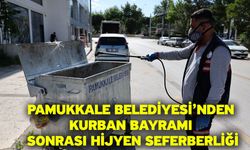Pamukkale Belediyesi’nden Kurban Bayramı Sonrası Hijyen Seferberliği