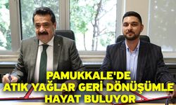 Pamukkale'de Atık Yağlar Geri Dönüşümle Hayat Buluyor