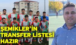 Şemikler’in transfer listesi hazır