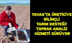 Tavas’ta Üreticiye Bilinçli Tarım Desteği! Toprak Analiz Hizmeti Sürüyor