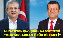 AK Parti’den Çavuşoğlu’na Sert Tepki “Muhtarlardan Özür Dilemeli”