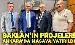 Baklan’ın Projeleri Ankara’da Masaya Yatırıldı