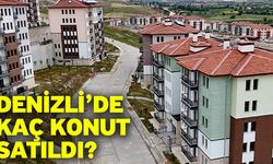 Denizli’de kaç konut satıldı?