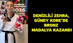 Denizlili Zehra, Güney Kore’de bronz madalya kazandı