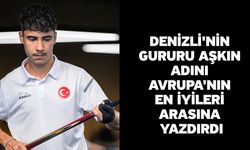 Denizli'nin gururu Aşkın adını Avrupa'nın en iyileri arasına yazdırdı