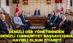 Denizli OSB Yönetiminden Denizli Cumhuriyet Başsavcısına Hayırlı Olsun Ziyareti