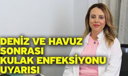 Deniz ve Havuz Sonrası Kulak Enfeksiyonu Uyarısı