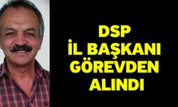 DSP İl Başkanı Görevden Alındı