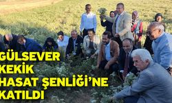 Gülsever Kekik Hasat Şenliği’ne Katıldı