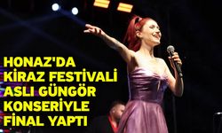 Honaz'da Kiraz Festivali Aslı Güngör Konseriyle Final Yaptı