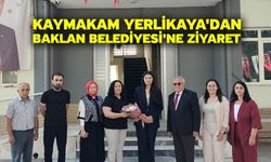 Kaymakam Yerlikaya'dan Baklan Belediyesi'ne Ziyaret