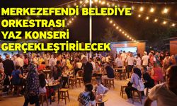 Merkezefendi Belediye Orkestrası Yaz Konseri Gerçekleştirilecek