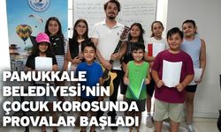 Pamukkale Belediyesi’nin Çocuk Korosunda Provalar Başladı