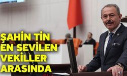 Şahin Tin En Sevilen Vekiller Arasında