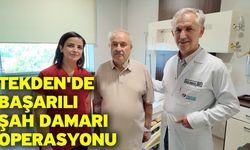 Tekden'de Başarılı Şah Damarı Operasyonu