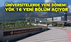 Üniversitelerde yeni dönem! YÖK 16 yeni bölüm açıyor