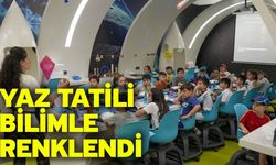 Yaz tatili bilimle renklendi