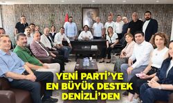 Yeni Parti’ye en büyük destek Denizli’den