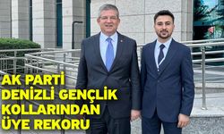 AK Parti Denizli Gençlik Kollarından üye rekoru