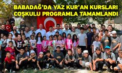 Babadağ’da Yaz Kur’an Kursları Coşkulu Programla Tamamlandı