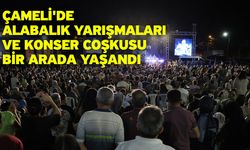 Çameli'de alabalık yarışmaları ve konser coşkusu bir arada yaşandı