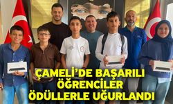 Çameli’de başarılı öğrenciler ödüllerle uğurlandı