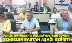 Denizli Büyükşehir Meclisi’nde yeni dönem! Dengeler baştan aşağı değişti