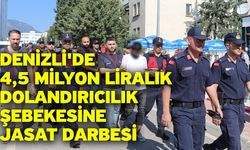 Denizli'de 4,5 Milyon Liralık Dolandırıcılık Şebekesine JASAT Darbesi