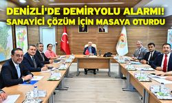 Denizli'de Demiryolu Alarmı! Sanayici Çözüm İçin Masaya Oturdu