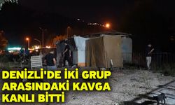 Denizli'de iki grup arasındaki kavga kanlı bitti
