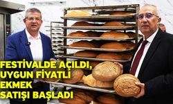 Festivalde Açıldı, Uygun Fiyatlı Ekmek Satışı Başladı