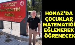 Honaz’da çocuklar matematiği eğlenerek öğrenecek