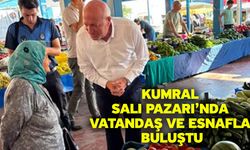 Kumral Salı Pazarı’nda Vatandaş ve Esnafla Buluştu