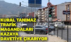Kural tanımaz trafik magandaları kazaya davetiye çıkarıyor