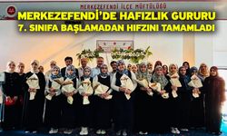 Merkezefendi’de hafızlık gururu 7. sınıfa başlamadan hıfzını tamamladı
