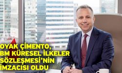 OYAK Çimento, BM Küresel İlkeler Sözleşmesi’nin İmzacısı Oldu