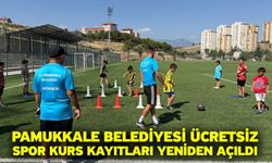 Pamukkale Belediyesi Ücretsiz Spor Kurs Kayıtları Yeniden Açıldı